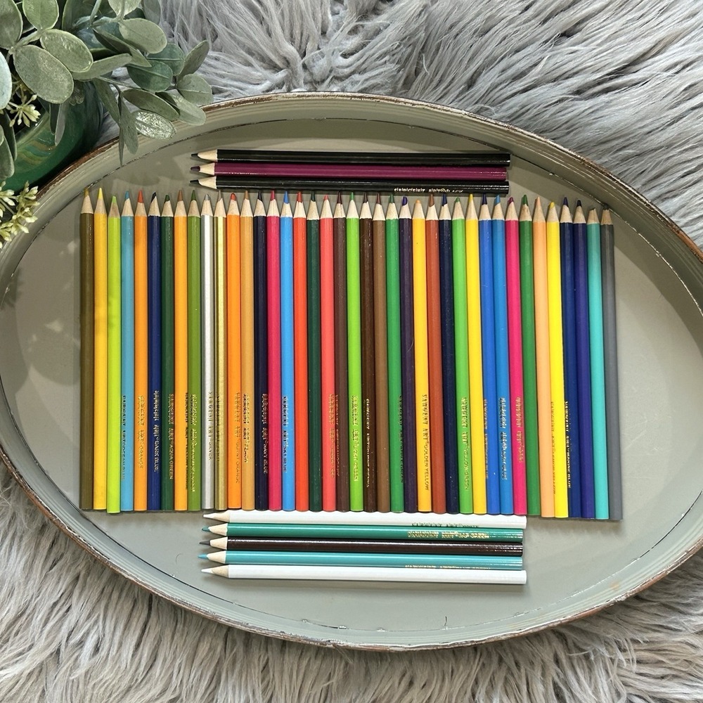 SARGENT Bundle Of 48 Variety Of Misc Colored Pencils